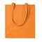 Cottonel Colour+ pitkäkahvainen kangaskassi (140gr/m2) Orange