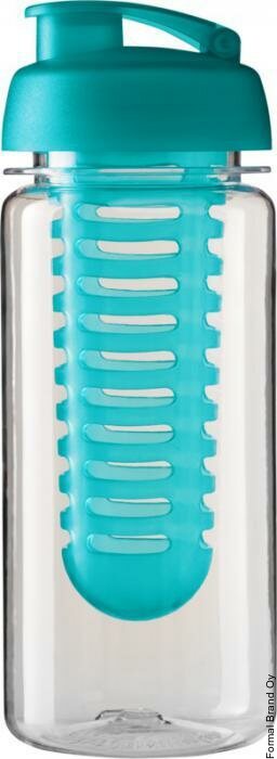 H2O Active Octave Tritan™ 600 ml juomapullo infuserilla Transparent / Aqua Blue