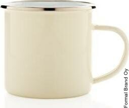 XD Vintage-emalimuki Valkoinen