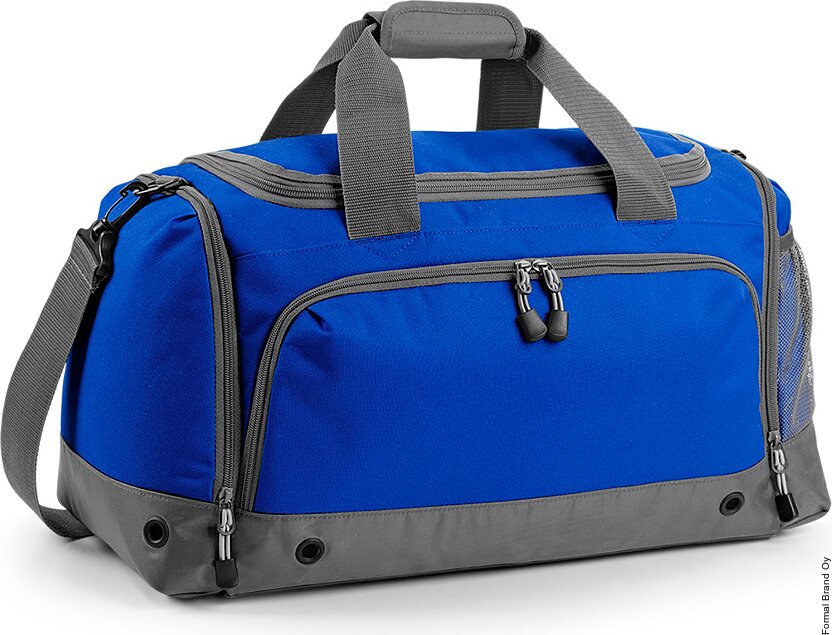 BagBase Urheilukassi 30L Bright Royal / Grey