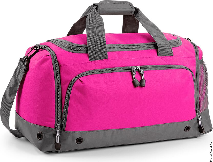BagBase Urheilukassi 30L Fuchsia / Grey