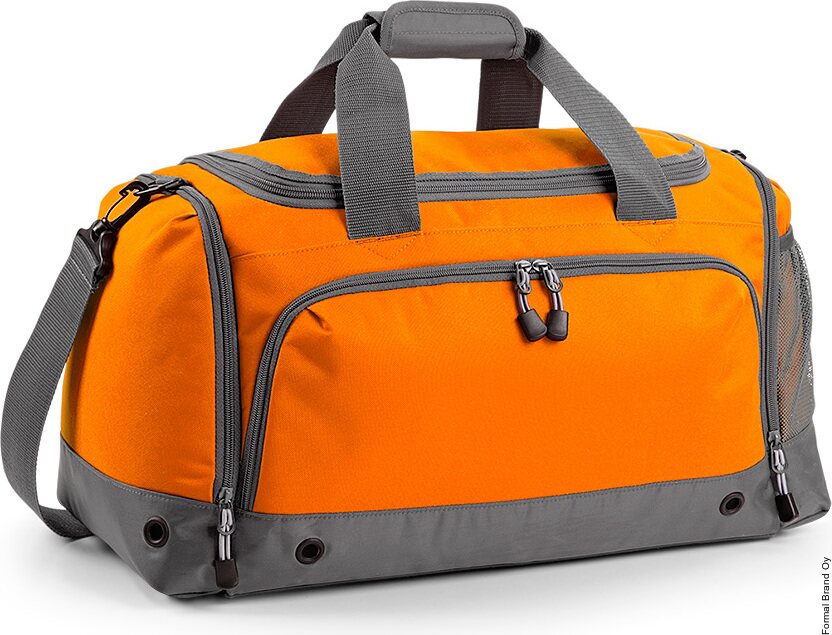 BagBase Urheilukassi 30L Orange / Grey
