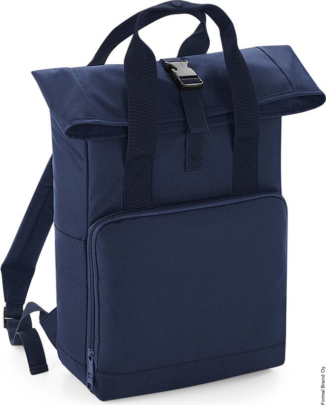 BagBase Twin Handle Roll-Top selkäreppu Navy Dusk