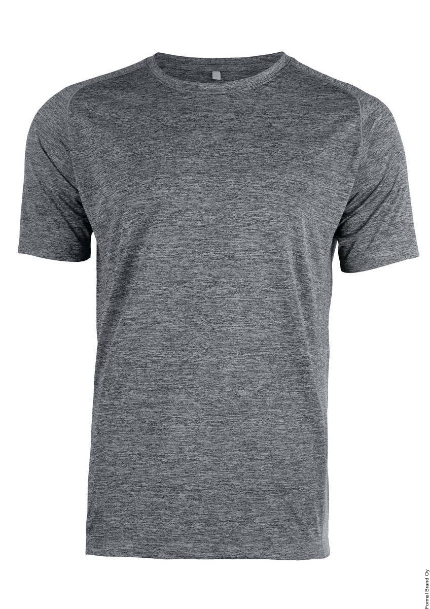 Nimbus Freemont PLAY miesten tekninen t-paita Grey Melange