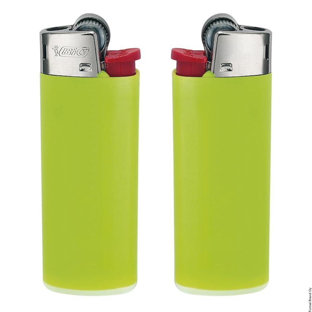 Bic graphic J25 Standard mainossytkäri Apple Green Body, White Base, Red Fork