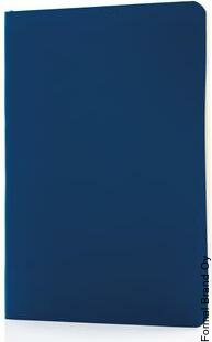 XD Standardi joustava pehmeäkantinen muistikirja (13x18cm) Tummansininen