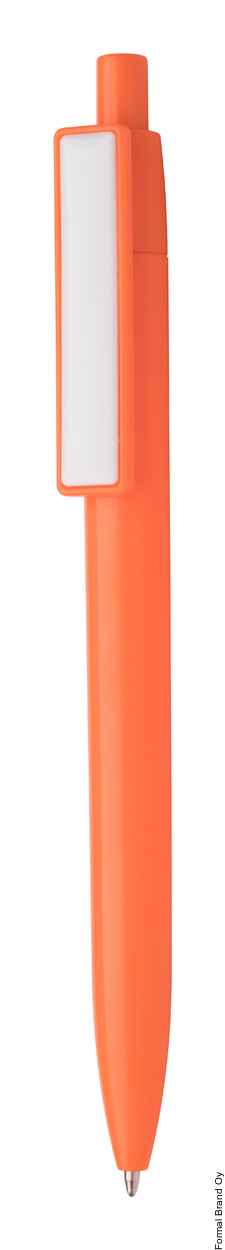 Duomo kuulakärkikynä - Custom epoxy klipsillä Orange