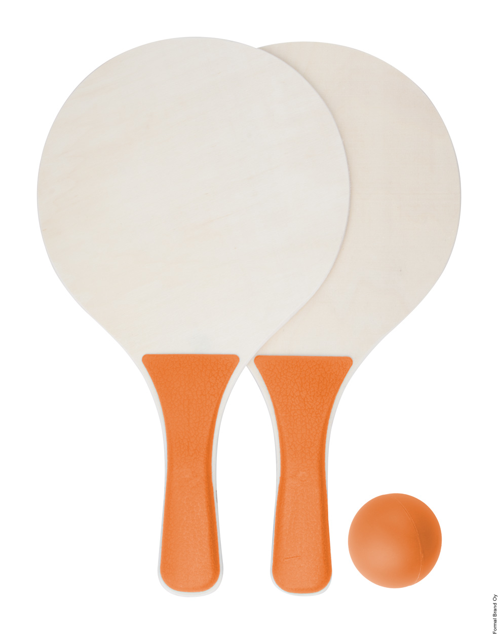 Rantatennis mailasetti wood Orange