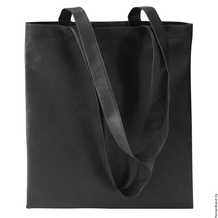Totecolor non woven kuitukangaskassi Black