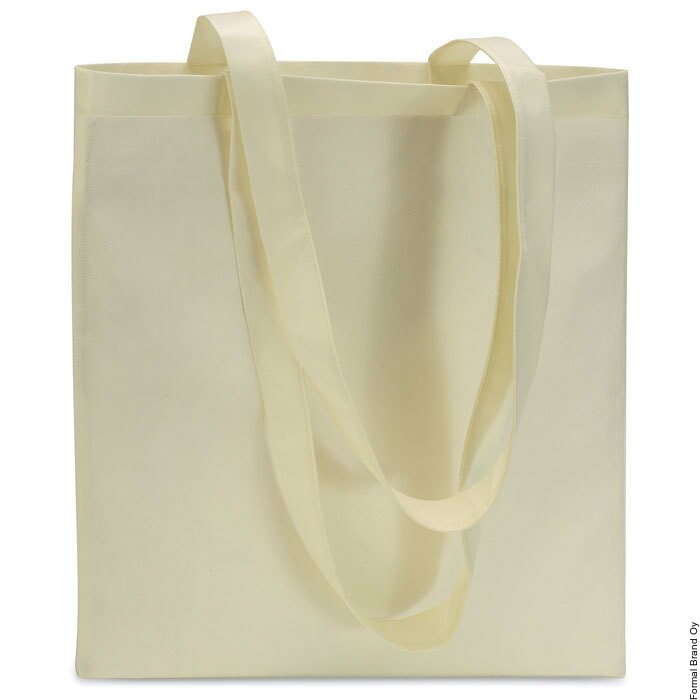 Totecolor non woven kuitukangaskassi Ivory