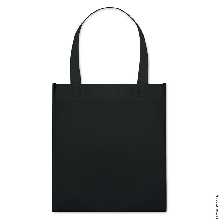 Apo non woven kuitukangaskassi Black