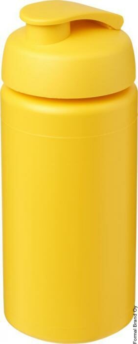 Baseline® Plus grip 500 ml flip lid juomapullo Yellow