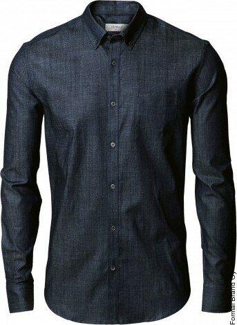 Nimbus Torrance denim-kauluspaita Indigo Blue