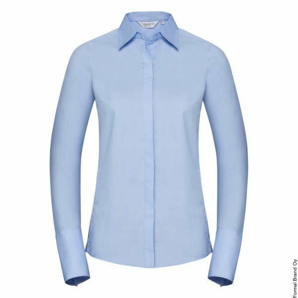 Russel LS Ultimate Stretch kauluspaita Bright Sky