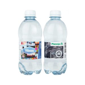 Kotimainen mainosvesi omalla etiketillä 0,35l