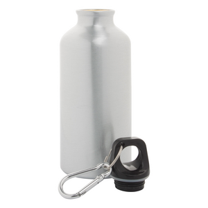 Alumiini juomapullo carabinillä 400ml