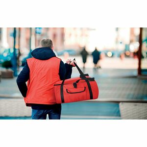 Eristetty pizzan kuljetuslaukku RPET muovista