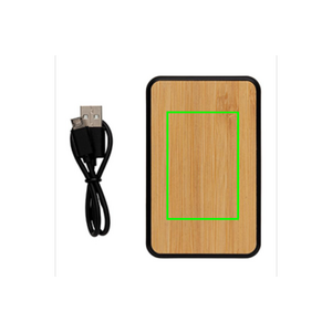 XD 5 000 mAh:n bambuinen varavirtalähde