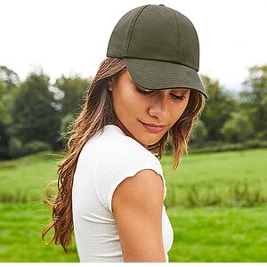 Beechfield organic cotton 6 panel cap