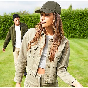 Beechfield organic cotton 6 panel cap