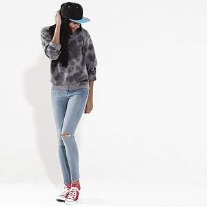 Beechfield 5 panel contrast snapback