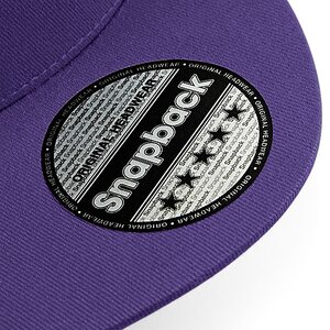 Beechfield 5 panel snapback rapper cap