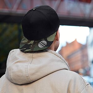 Beechfield Camo Snapback