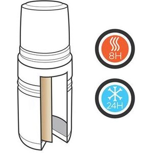 SWISS PEAK Kuparinen Elite -termospullo - 0.5 l
