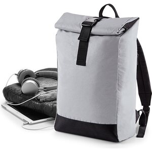 BagBase Heijastava Roll-Top selkäreppu